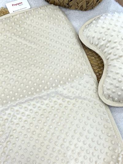 Düz Renk Nohut Alt Açma Yastık Set