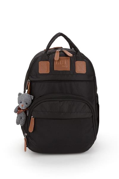 Anne Bebek Bakım Sırt Çantası Biberon Termos Gözlü Puset Askılı