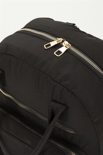 Bondit Kumaş Anne Bebek Bakım Sırt Çantası Biberon Termos Gözlü