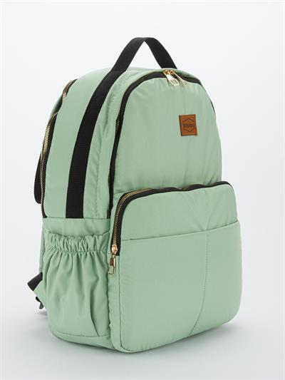 Bondit Kumaş Biberon Termos Gözlü Bebek Bakım Sırt Çantası