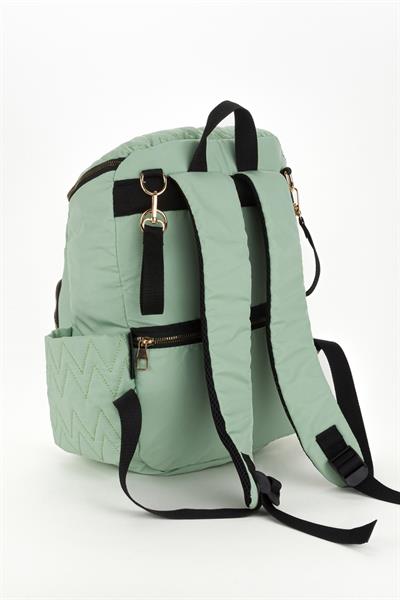 Gogo Bondit Kumaş Biberon Termos Gözlü Bebek Bakım Sırt Çantası