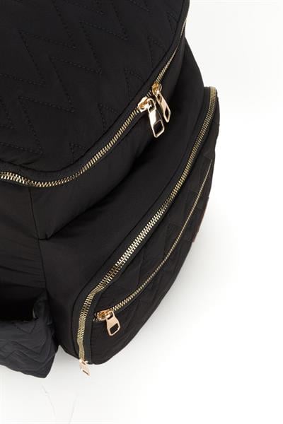 Gogo Bondit Kumaş Biberon Termos Gözlü Bebek Bakım Sırt Çantası