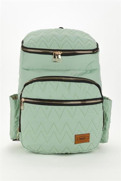 Gogo Bondit Kumaş Biberon Termos Gözlü Bebek Bakım Sırt Çantası