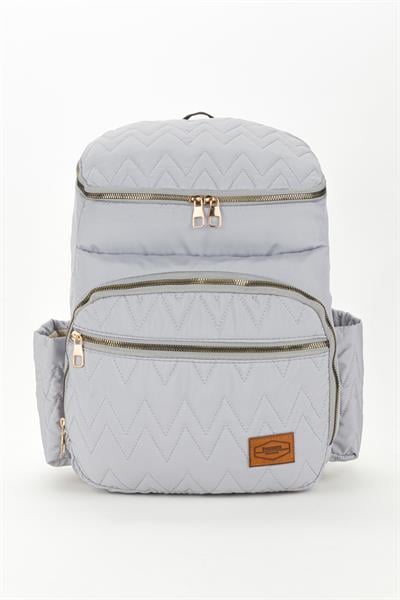 Gogo Bondit Kumaş Biberon Termos Gözlü Bebek Bakım Sırt Çantası