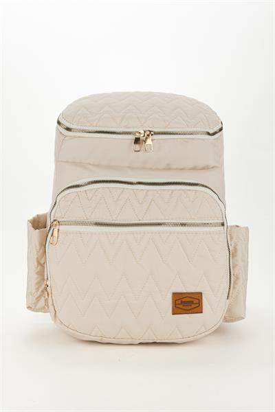 Gogo Bondit Kumaş Biberon Termos Gözlü Bebek Bakım Sırt Çantası