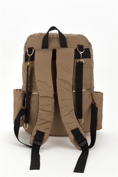 Gogo Bondit Kumaş Biberon Termos Gözlü Bebek Bakım Sırt Çantası