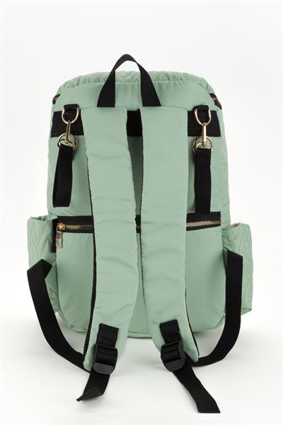 Gogo Bondit Kumaş Biberon Termos Gözlü Bebek Bakım Sırt Çantası