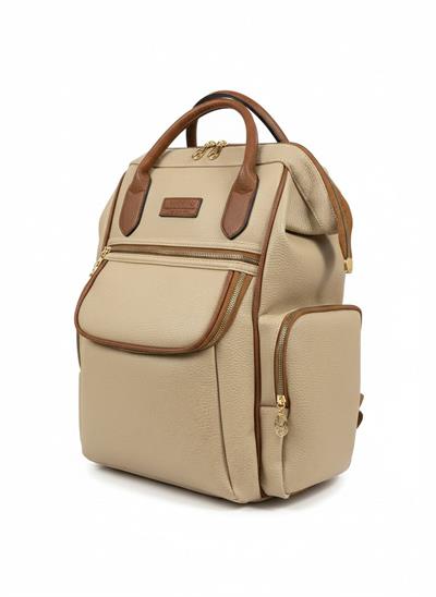 Lüx Suni Deri Bebek Bakım Sırt Çantası