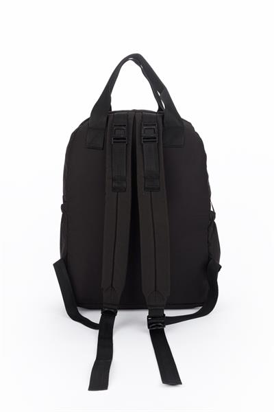 Ayıcık Aksesuarlı Anne Bebek Bakım Sırt Çantası Biberon Termos Gözlü