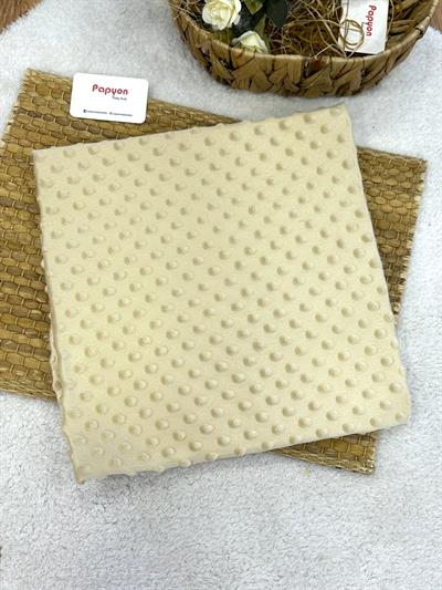 Düz Renk Nohut Bebek Battaniyesi 90x95 Cm