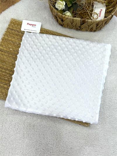 Düz Renk Nohut Bebek Battaniyesi 90x95 Cm