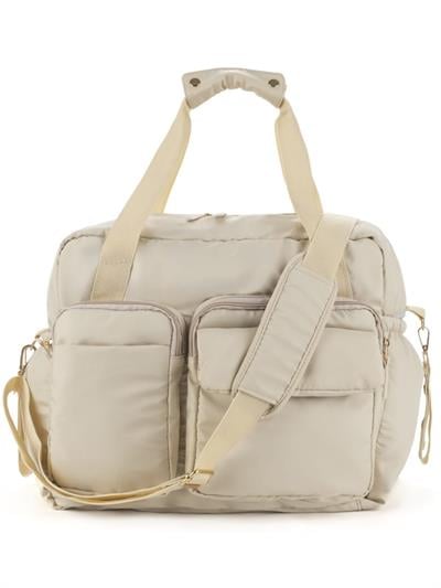 Maxi Bebek Bakım Omuz Çantası Biberon Termos Gözlü Puset Askı Aparatlı