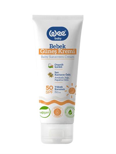 Organik İçerikli Bebek Güneş Koruyucu Kremi 75 ml (50 Faktör)
