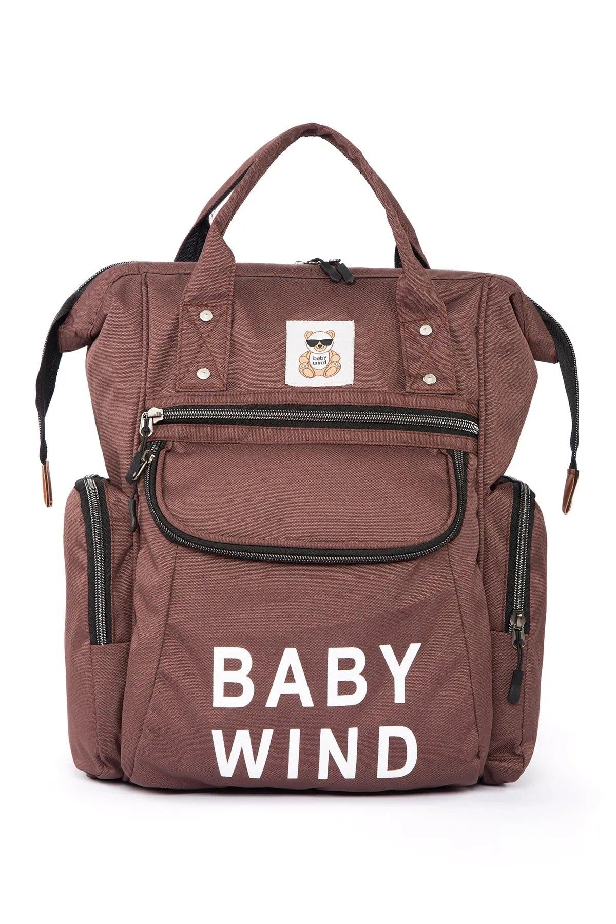 Bebek Bakım Sırt Çantası Termos Bölmeli Metal Kancalı Puset Askı Aparatlı Lüx Model