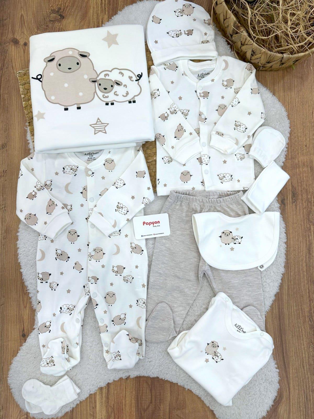 Hastane Çıkışı & Zıbın Set (Uniseks)