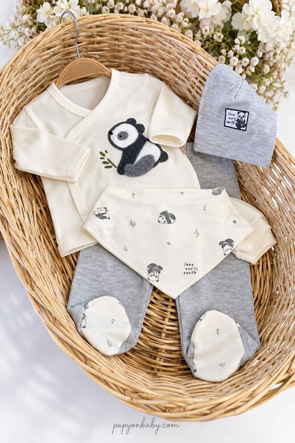 Erkek Bebek Hastane Çıkış Seti