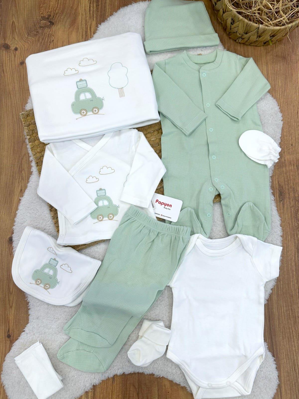 Hastane Çıkışı & Zıbın Set (Erkek)