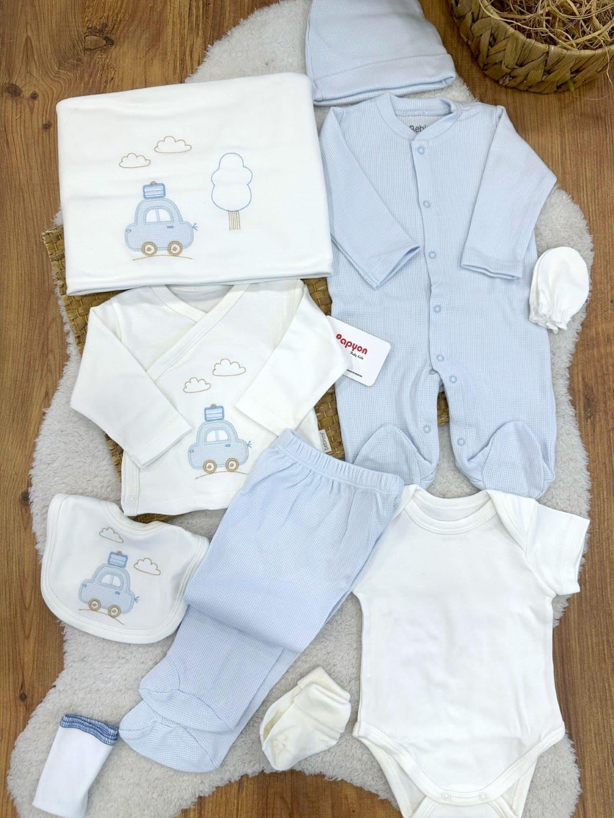 Hastane Çıkışı & Zıbın Set (Erkek)