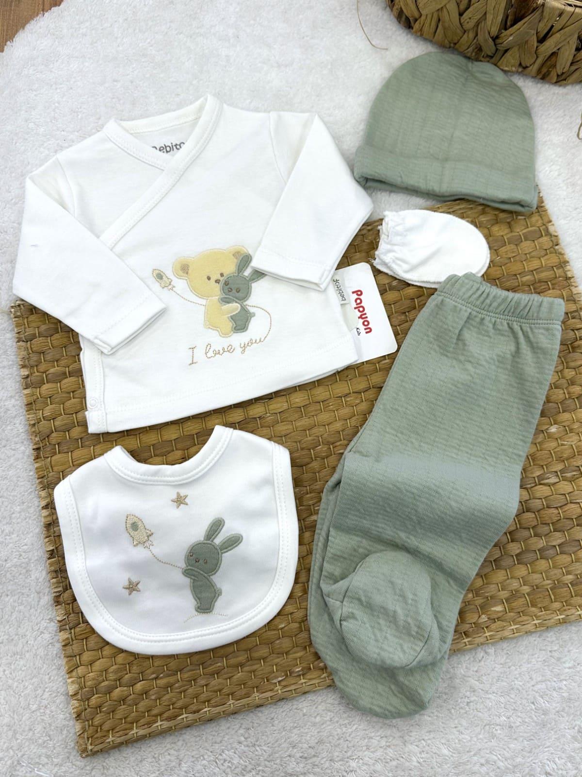 Hastane Çıkışı & Zıbın Set (Uniseks)