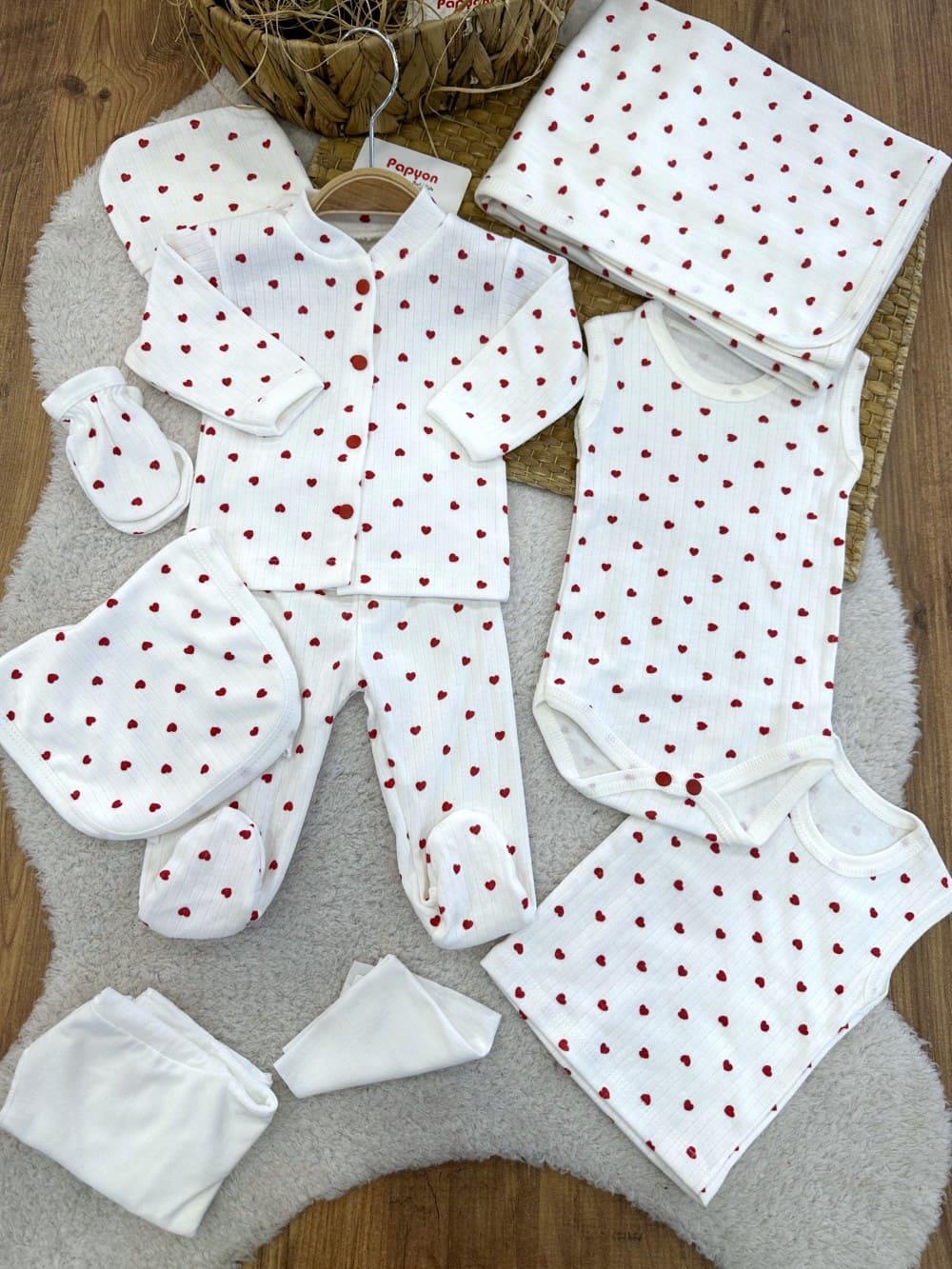 Kız Bebek Hastane Çıkışı & Zıbın Set