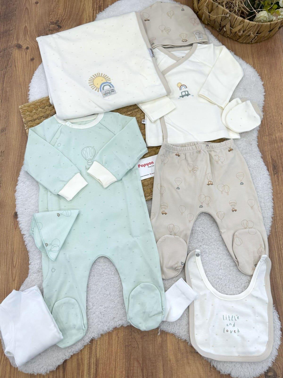 Hastane Çıkışı & Zıbın Set (Erkek)