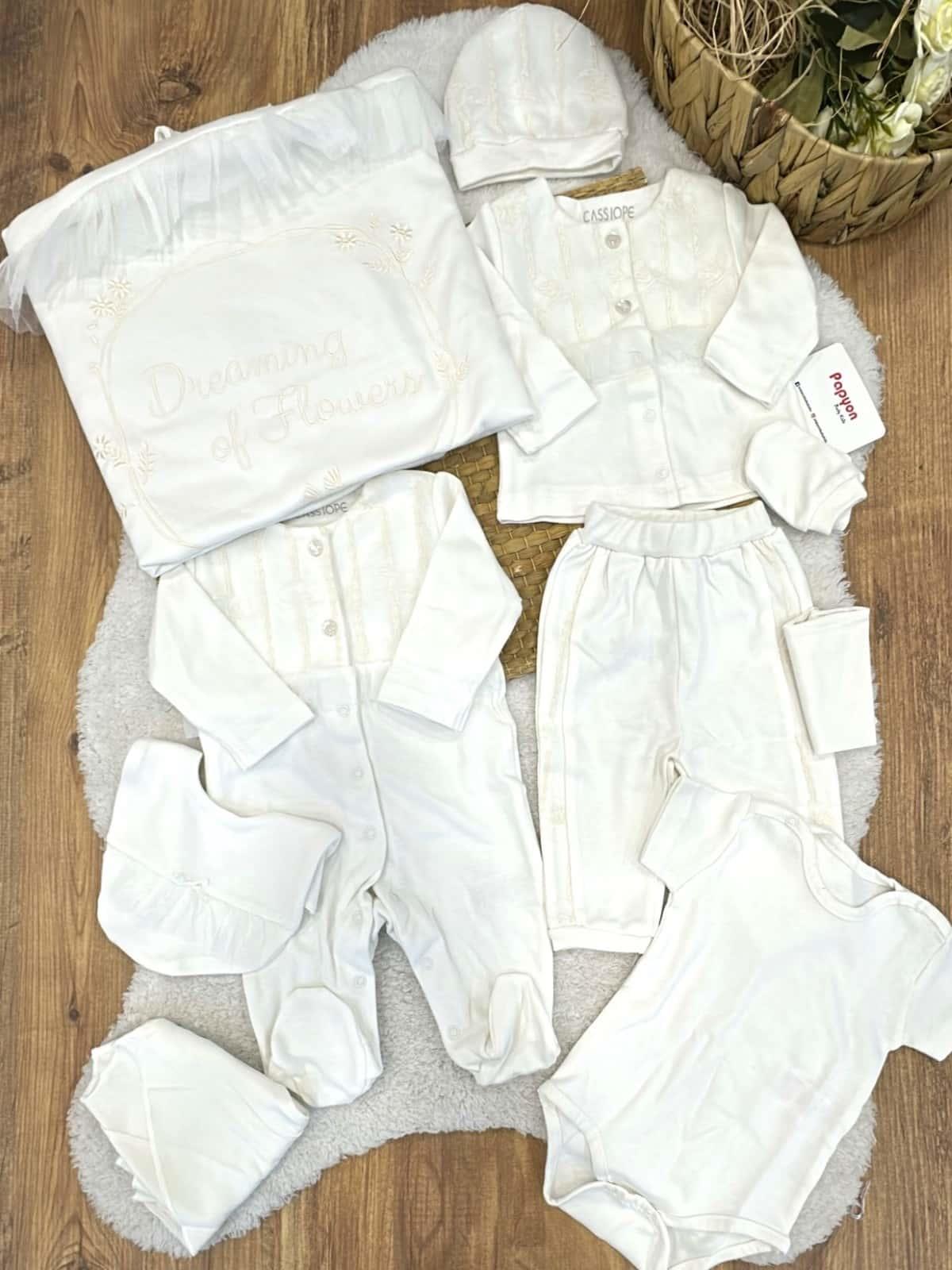 Kız Bebek Hastane Çıkışı & Zıbın Set