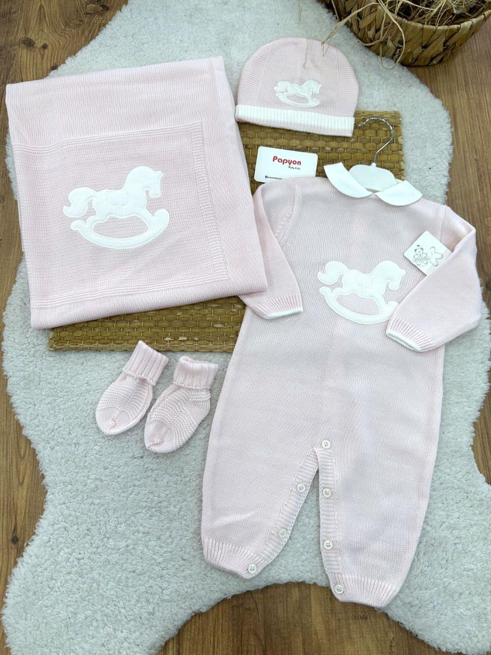 Kız Bebek Hastane Çıkışı & Zıbın Set