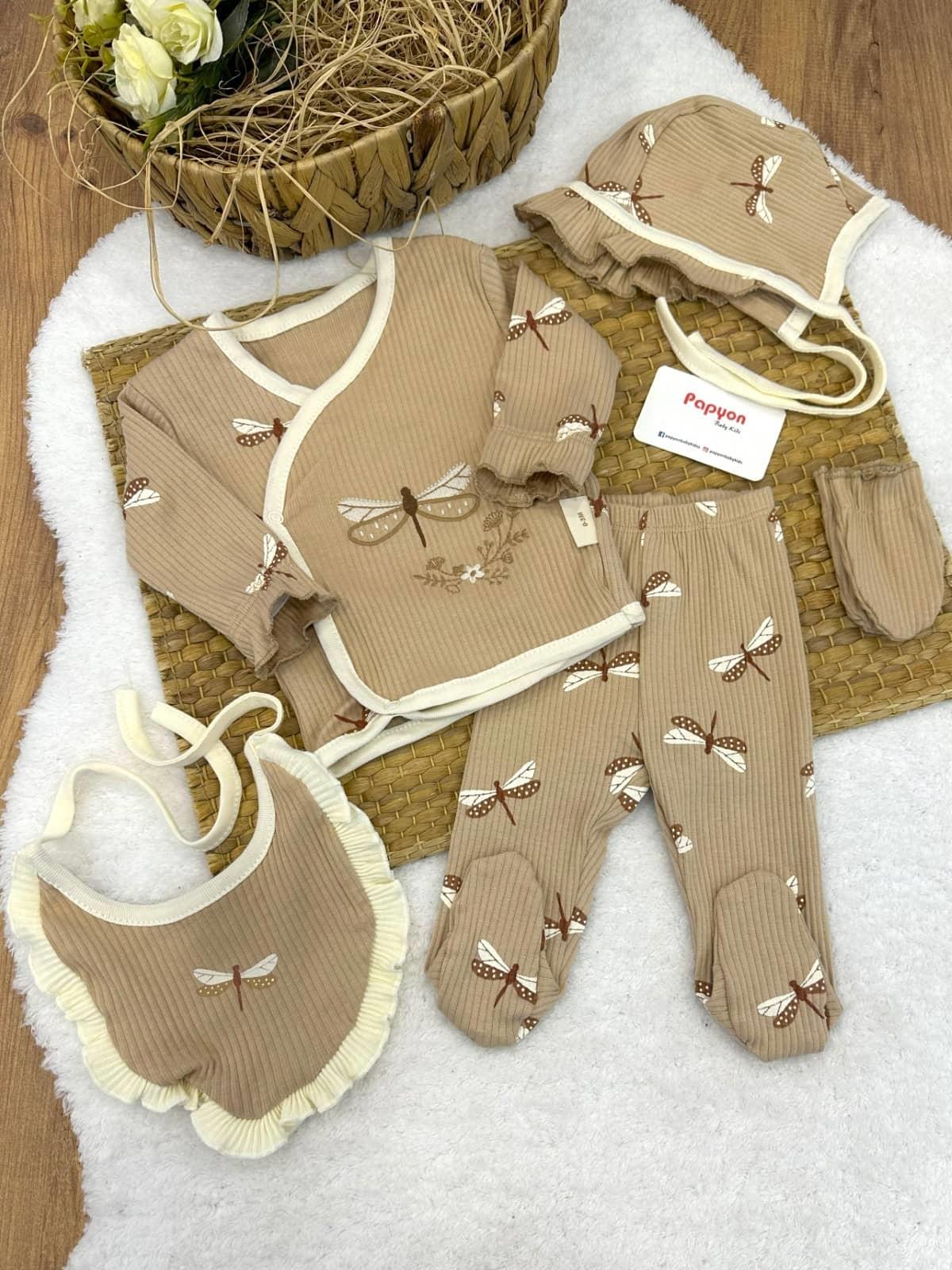 Kız Bebek Hastane Çıkışı & Zıbın Set