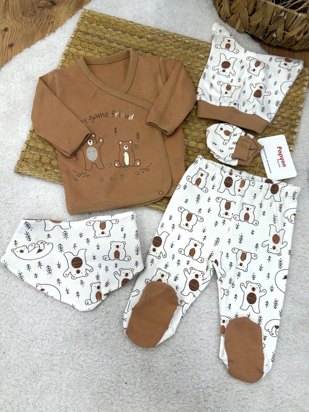 Erkek Zıbın Set & Hastane Çıkışı