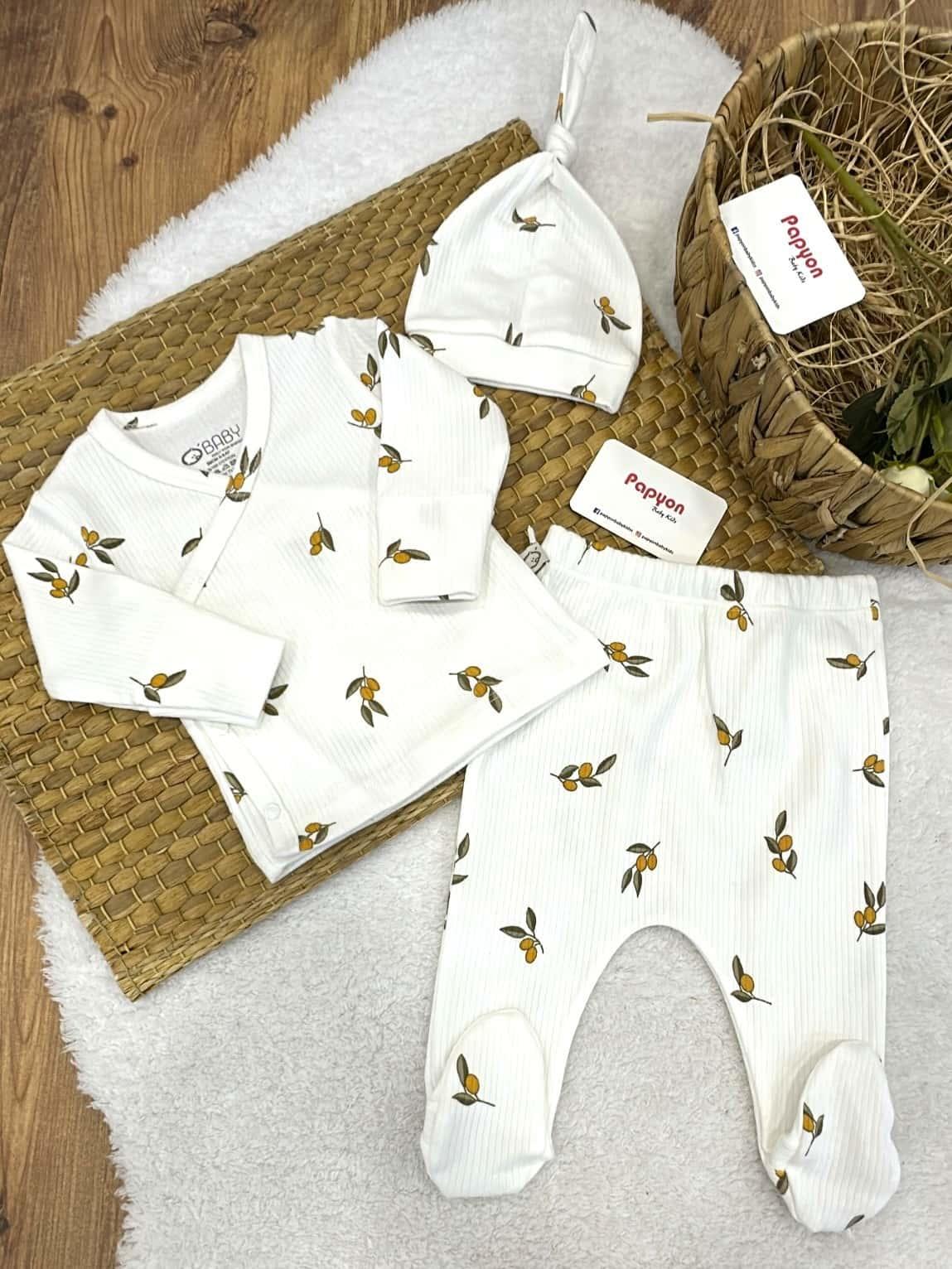 Erkek Bebek Hastane Çıkışı & Zıbın Set