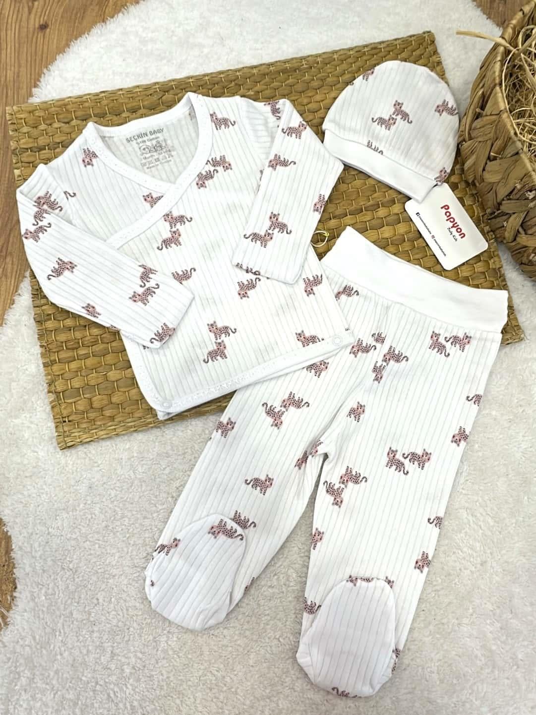 Erkek Bebek Hastane Çıkışı & Zıbın Set