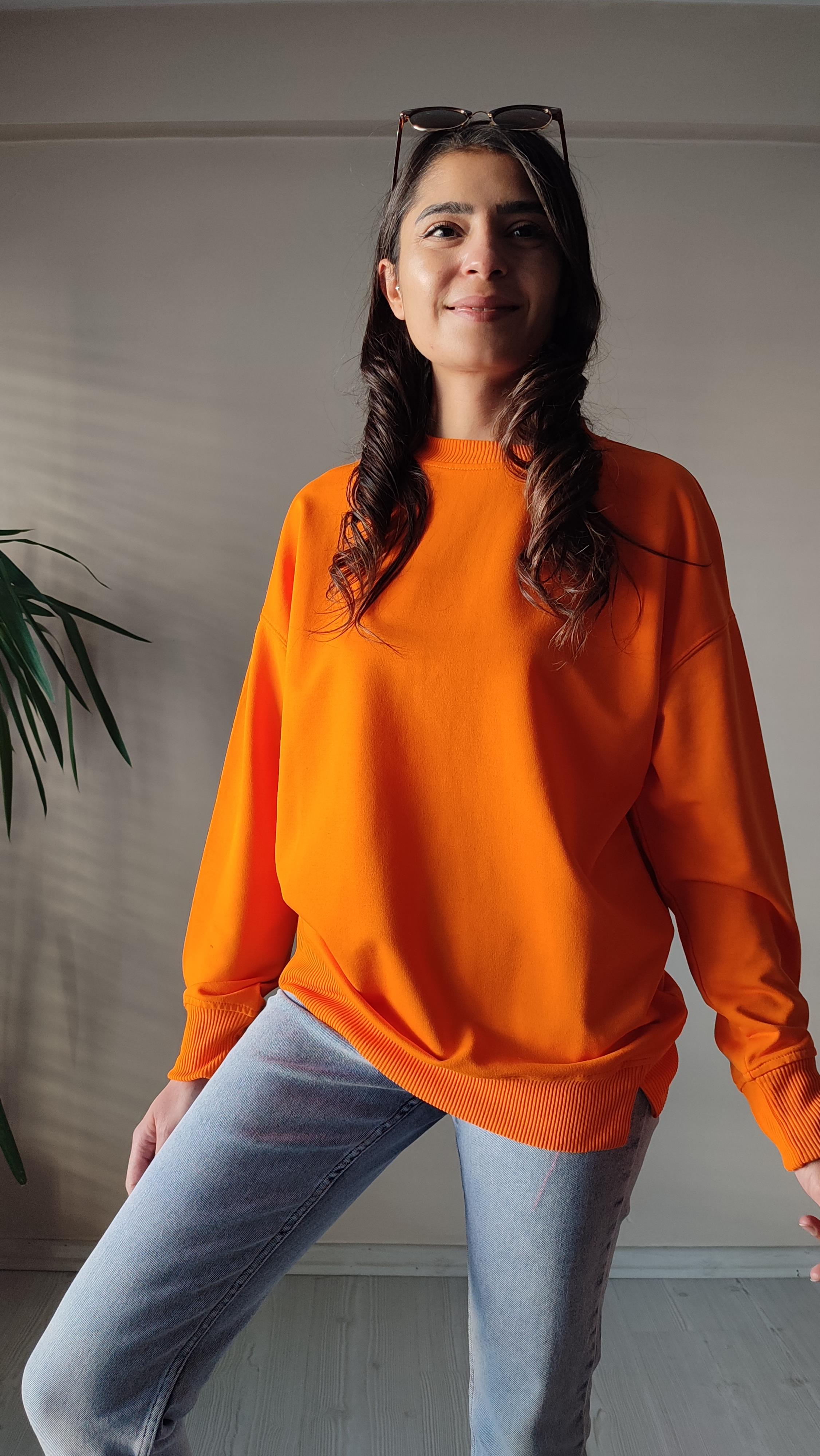 Turuncu Mariquita sweatshirt 