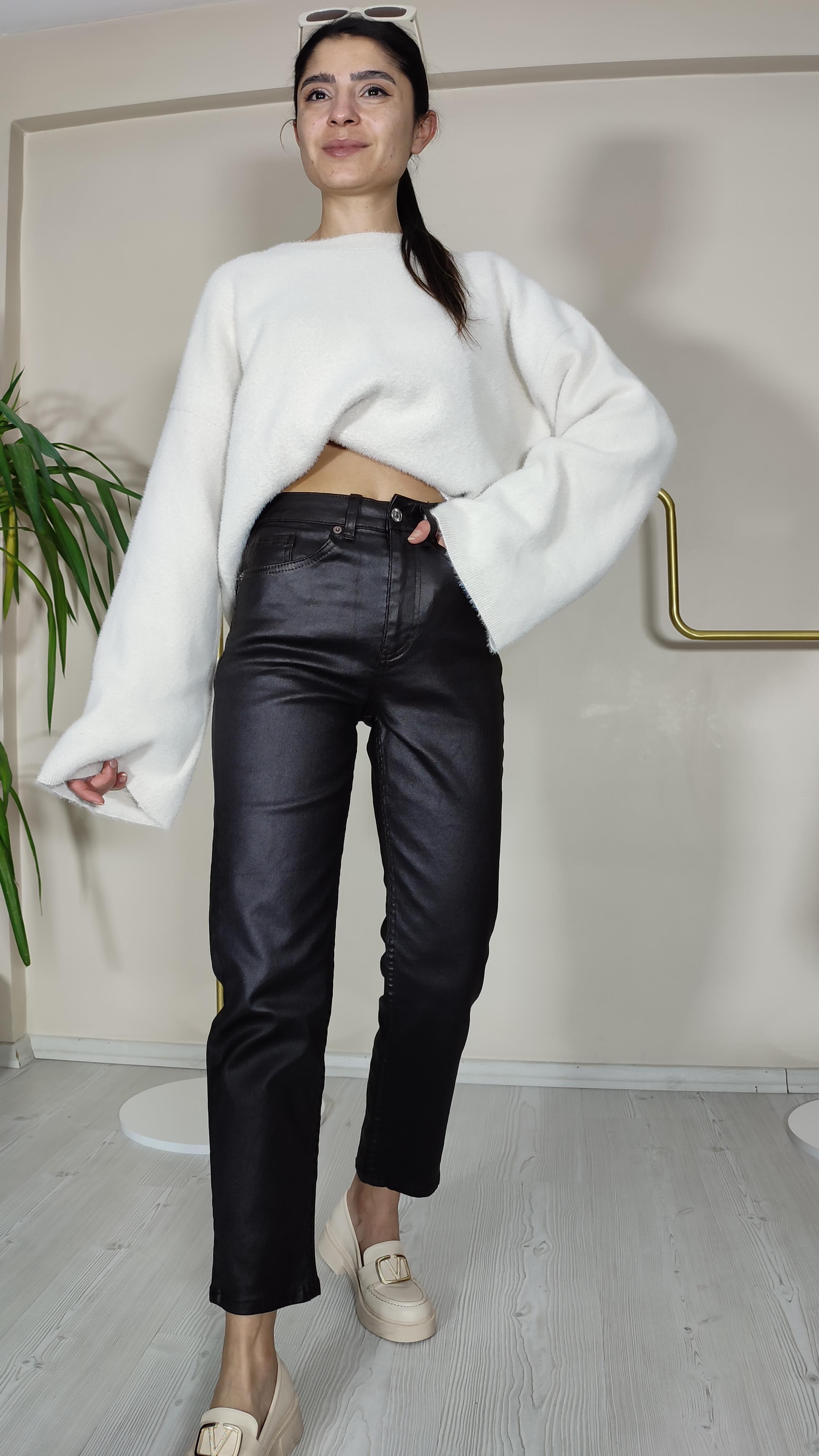 Acı Kahve Mumlu Pantolon 