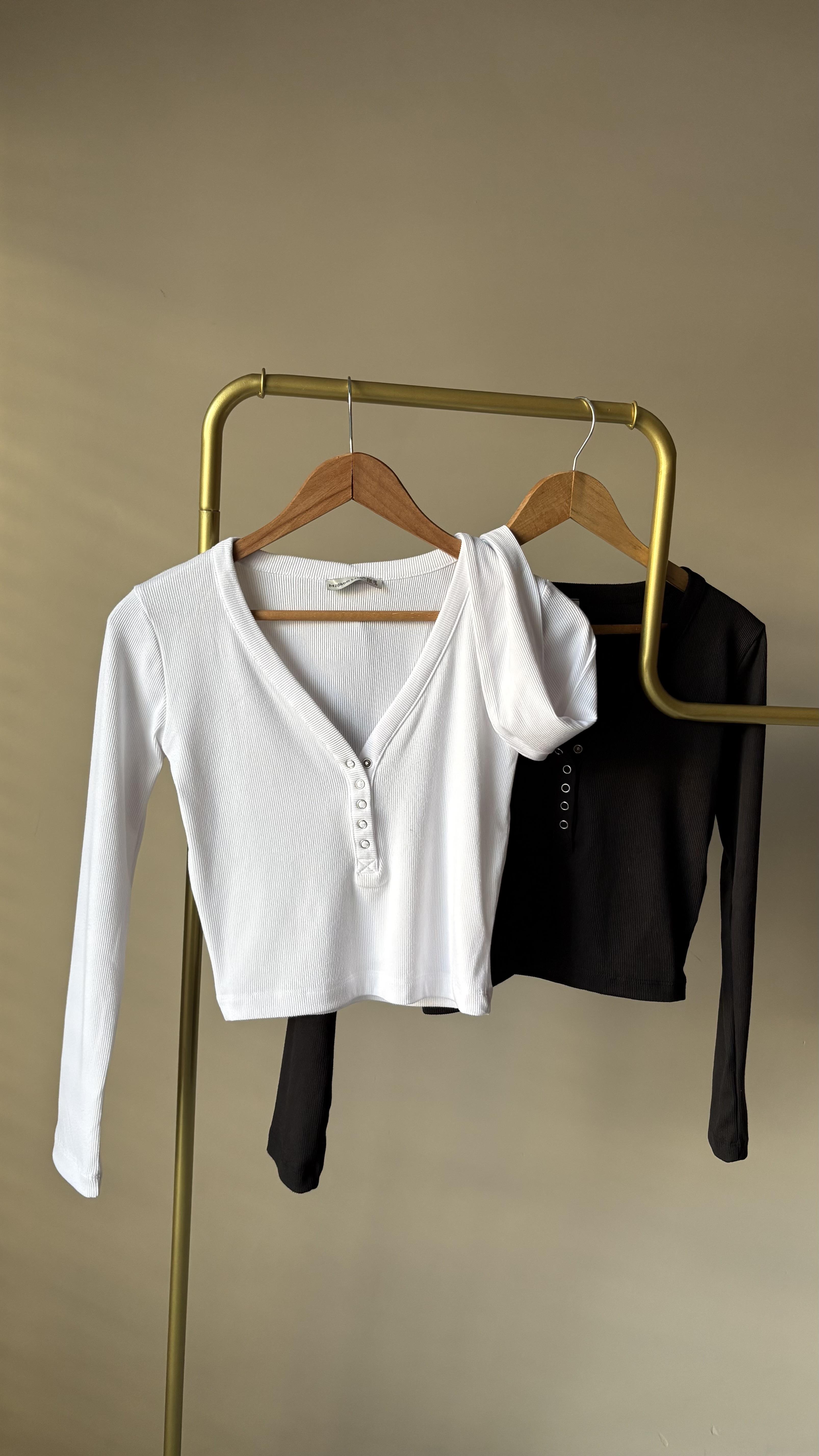 Çıtçıt yaka Kaşkorse Likralı Body