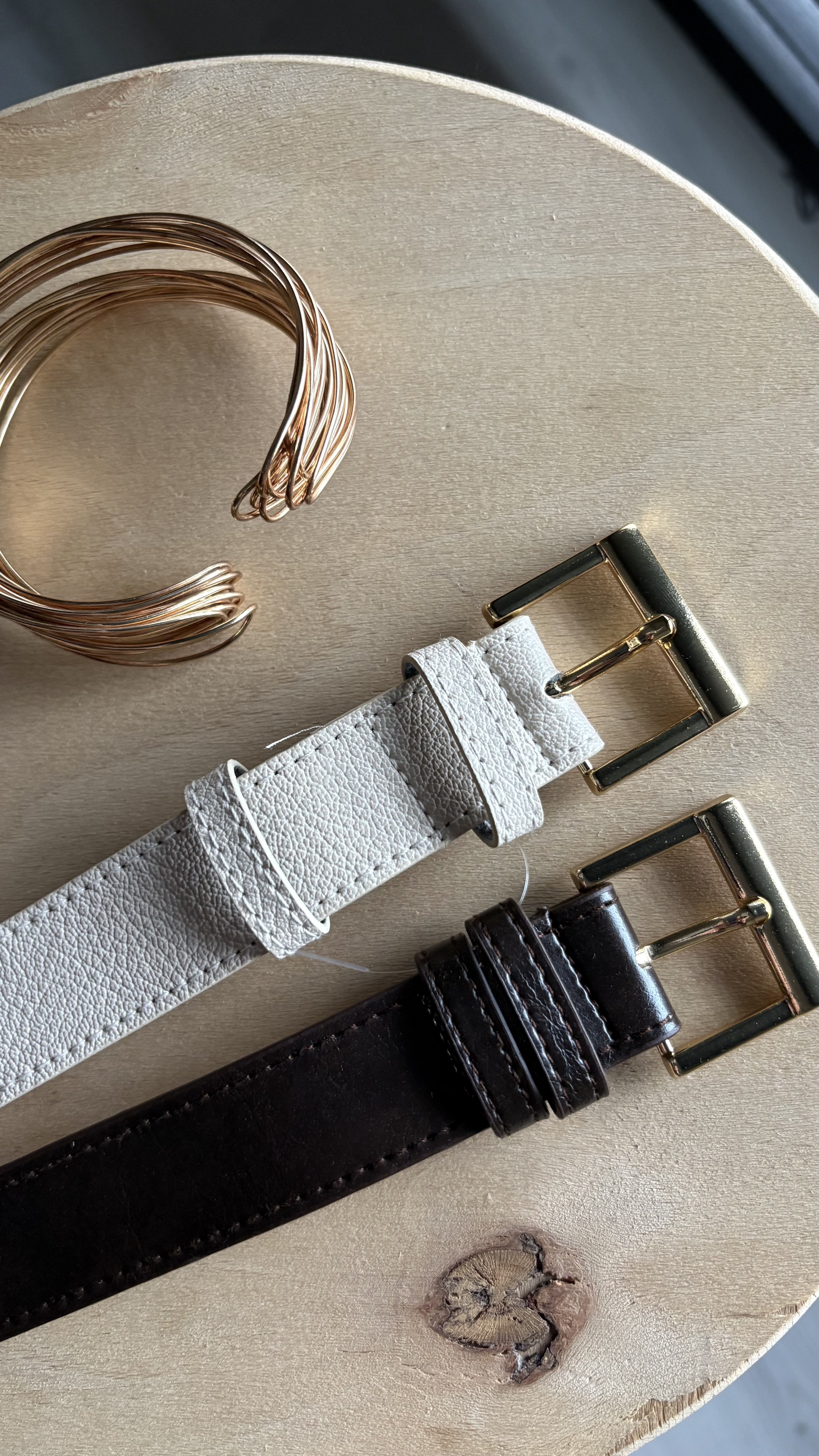 Kare Gold Tokalı Kemer