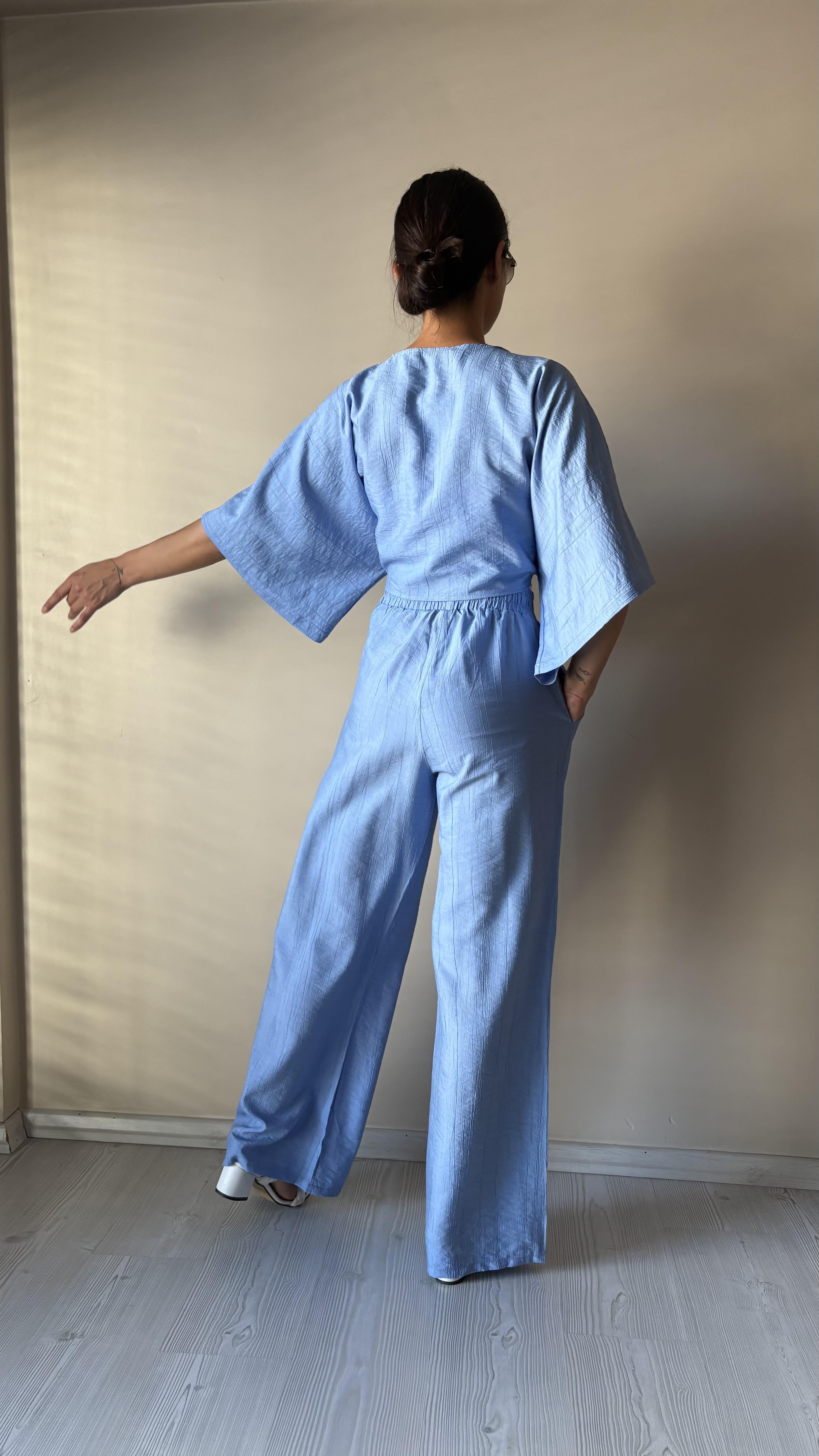 Mavi yarasa kol Tensel Takım