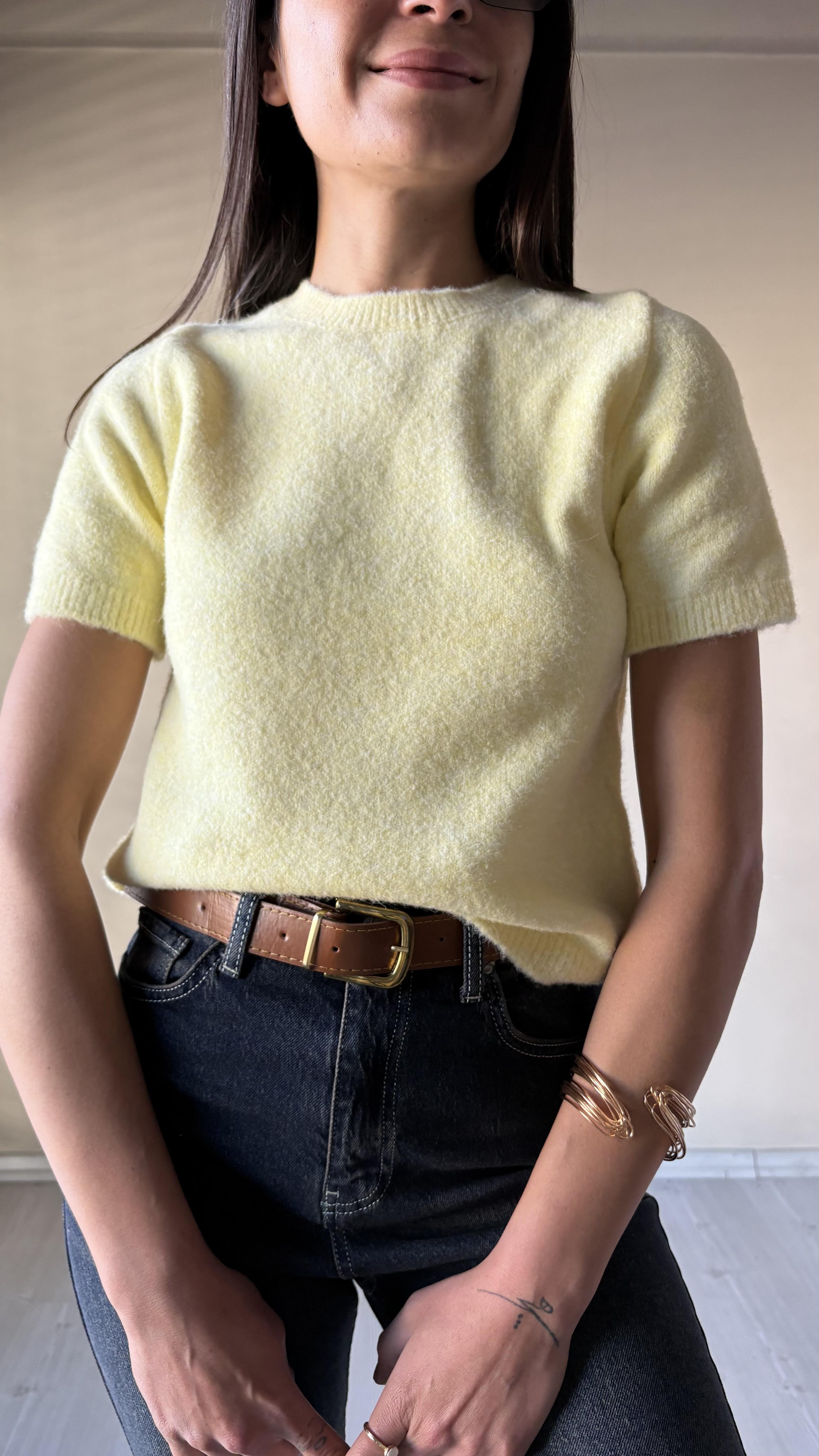 MD Sarı kısa kol Kazak 