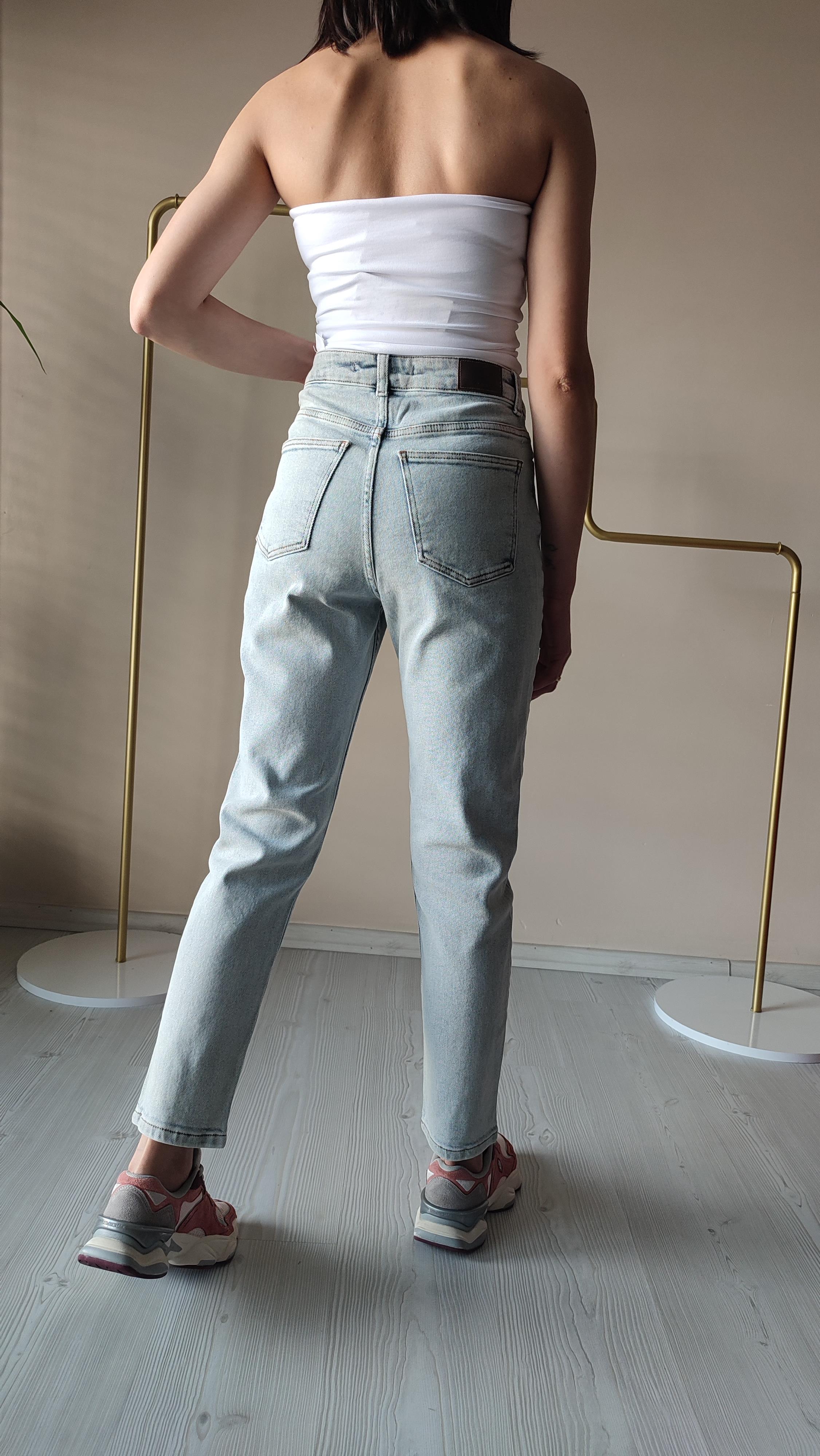 X love yırtık Detay kar yıkama jean
