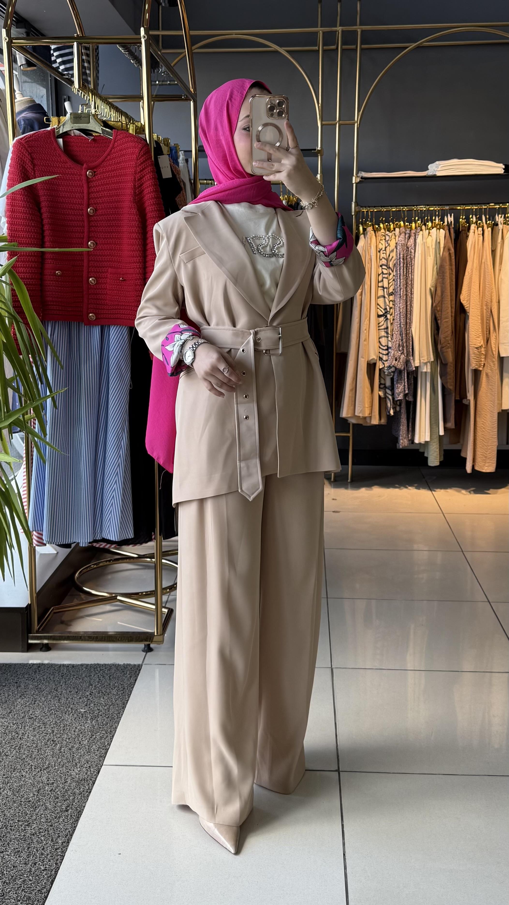 MİSSEMRAMİS TAKIM BEJ