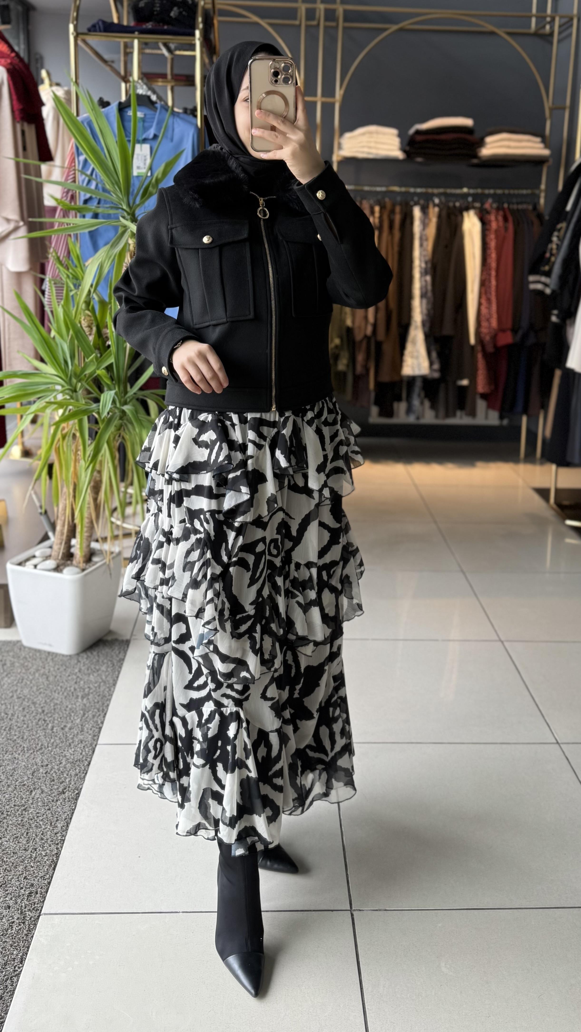 MİSSEMRAMİSS ETEK SİYAH