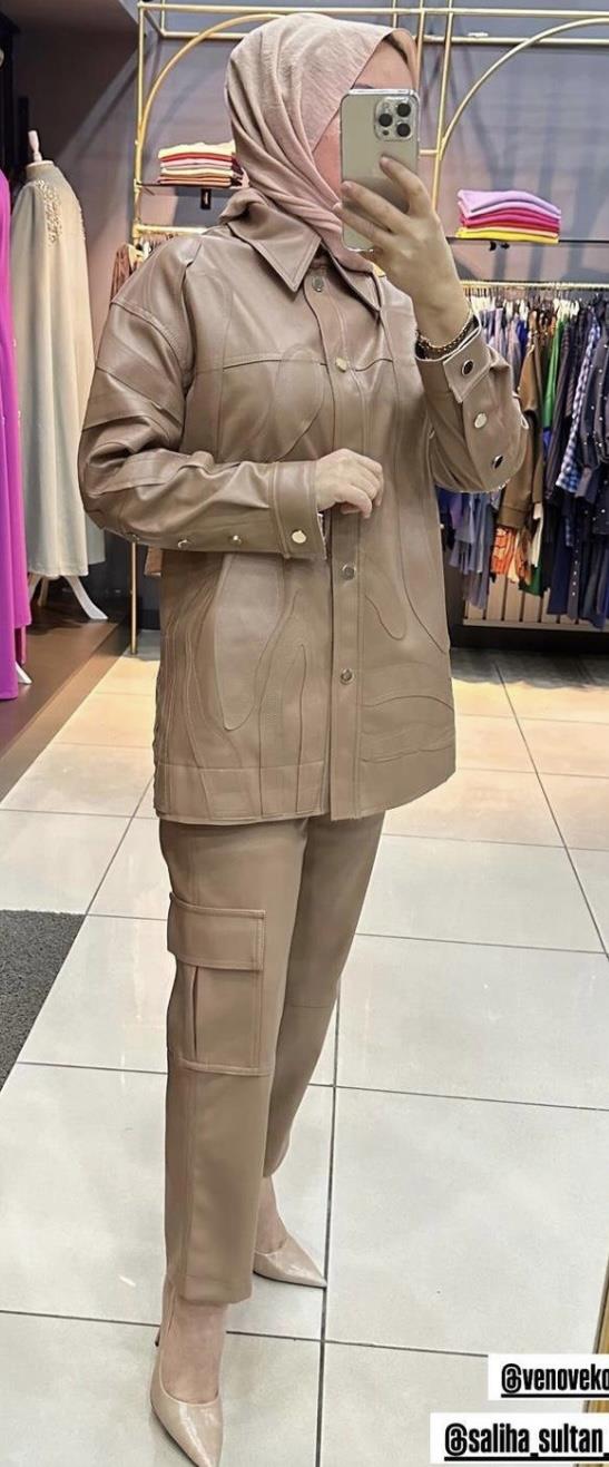 VENÖVE DERİ PANTOLON