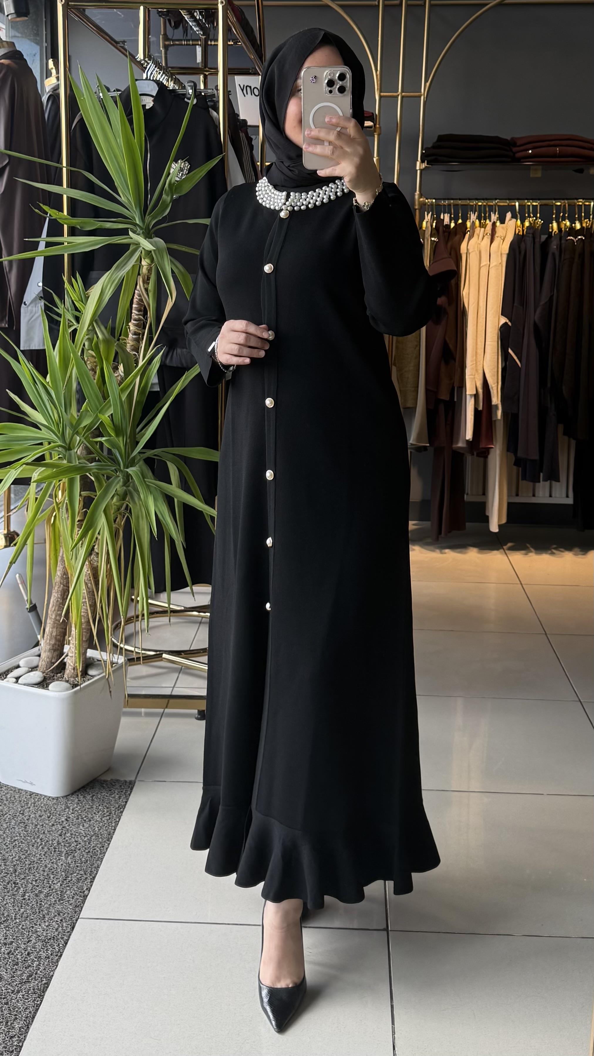 İNVEE ELBİSE SİYAH 