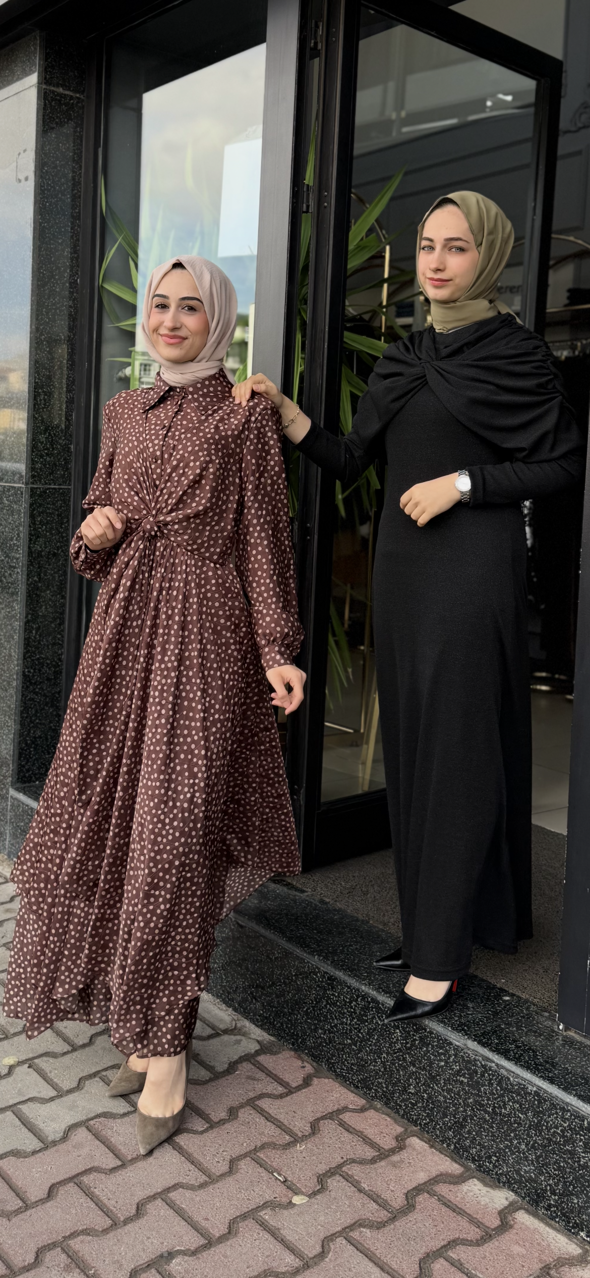 KAHMA ELBİSE SİYAH