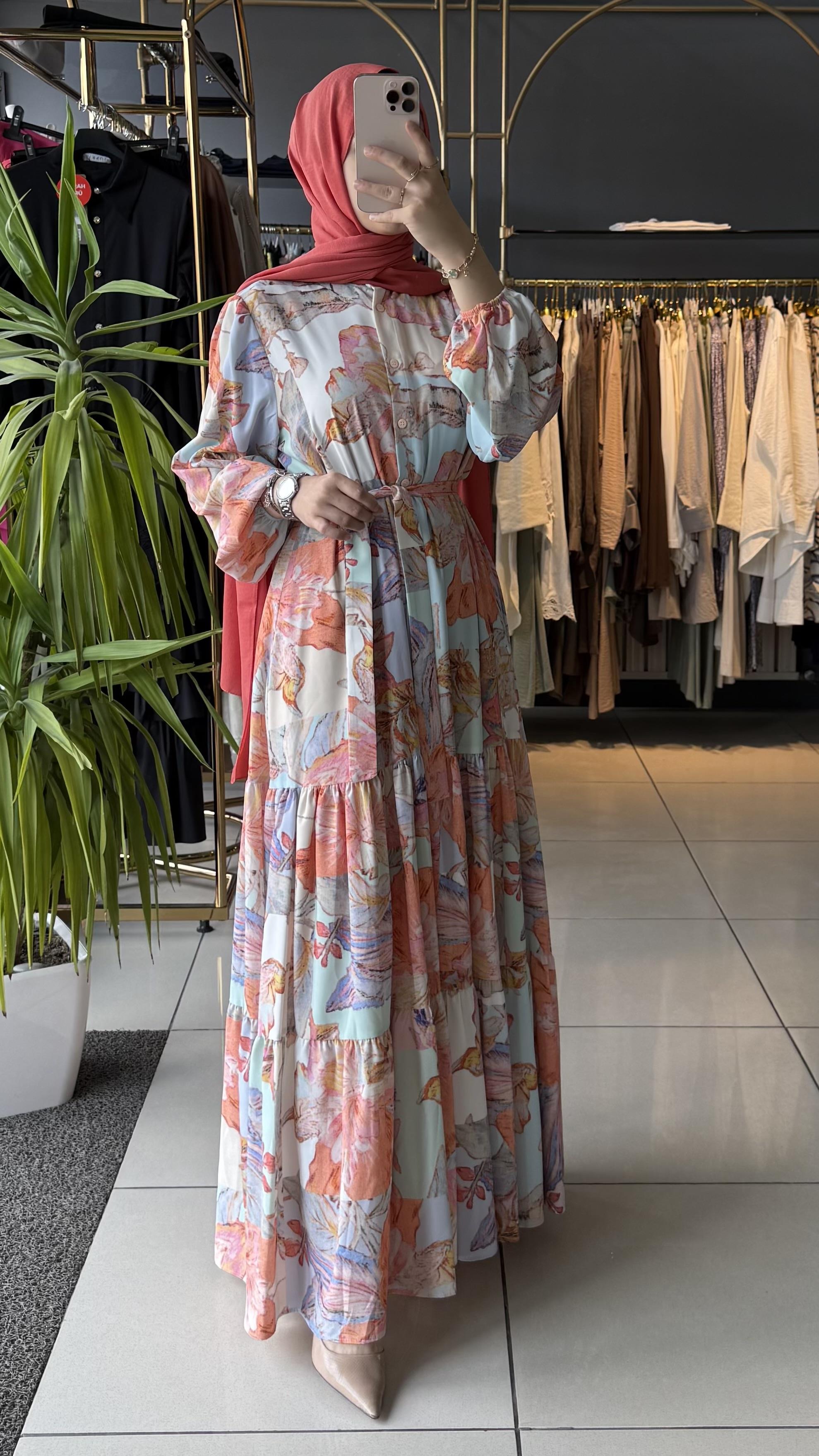 MEREİSH ELBİSE BEYAZ