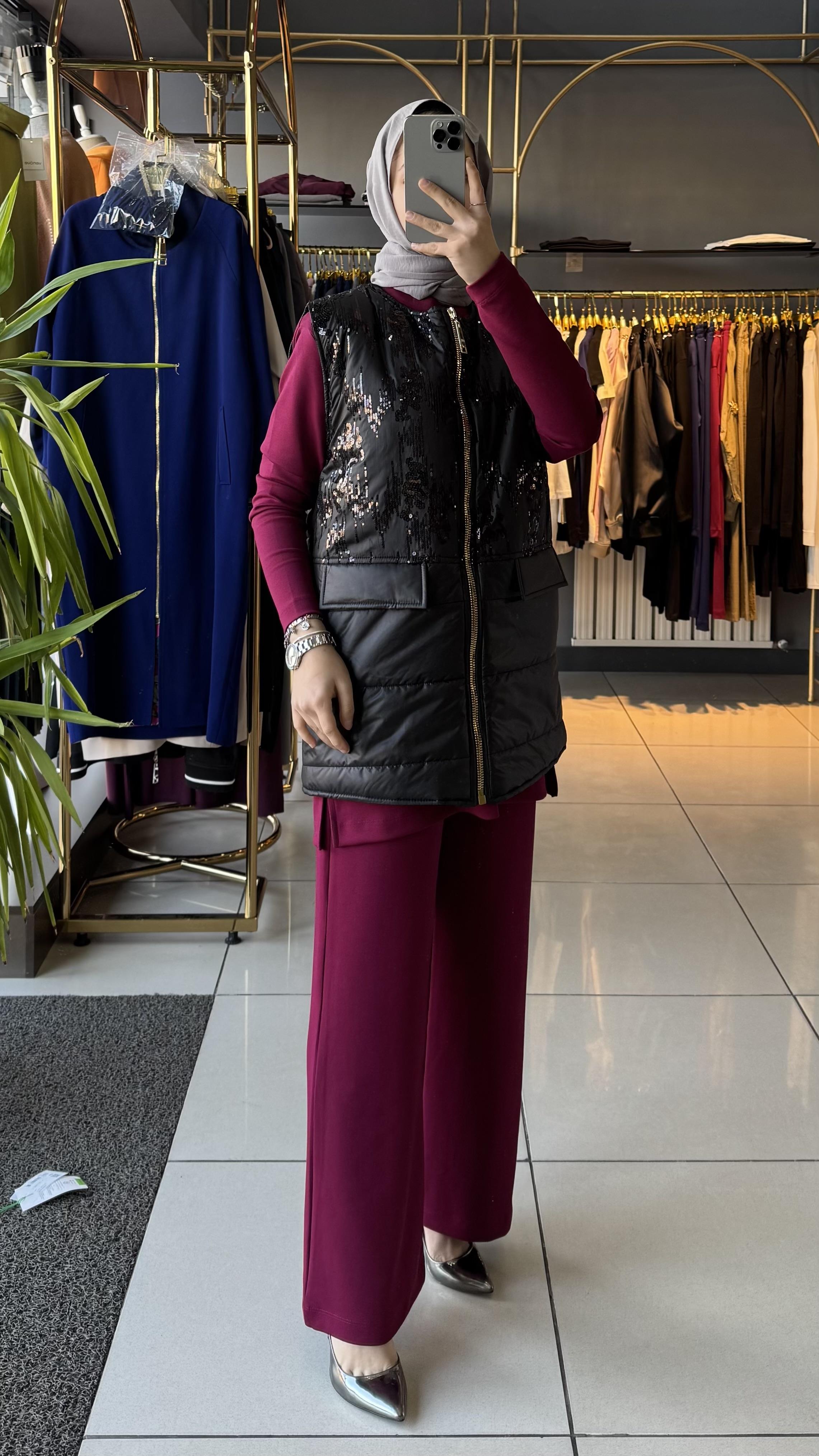 MİSSEMRAMİS YELEK SİYAH