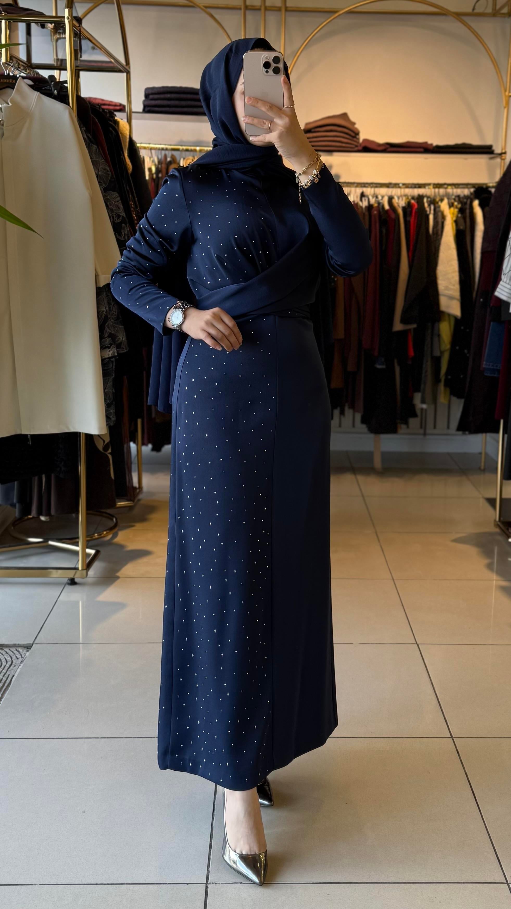 SENNA ABİYE LACİVERT