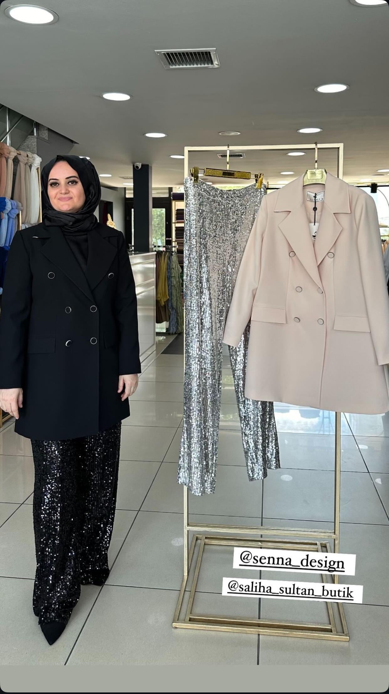 SENNA PAYETLİ PANTOLON BEJ