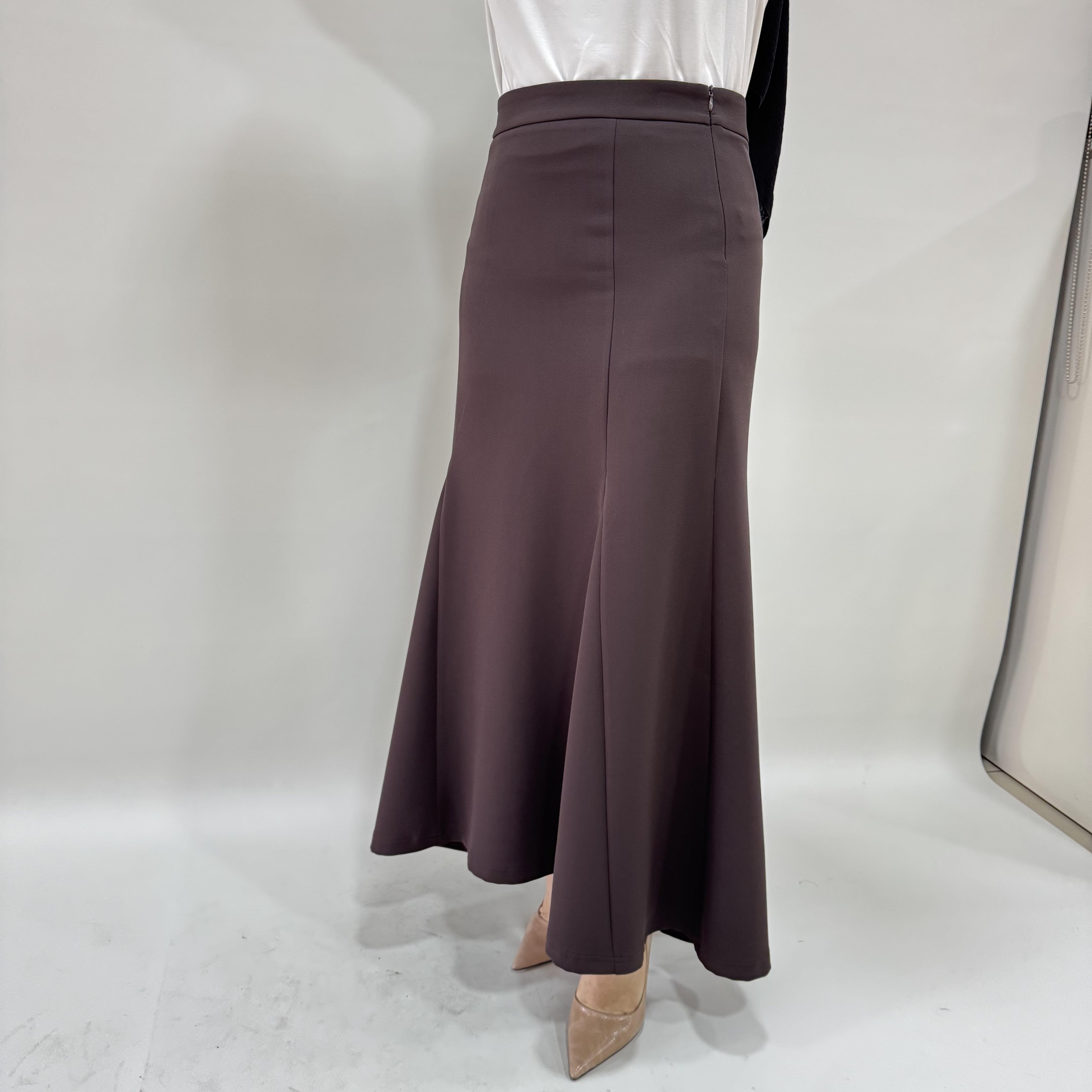 SENTEZ ÜÇGEN PARÇALI ETEK KAHVE