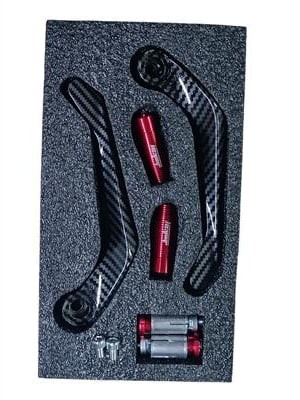 Motosiklet Manet KorumaKarbon Manet Koruma [Kırmızı] – Universal 