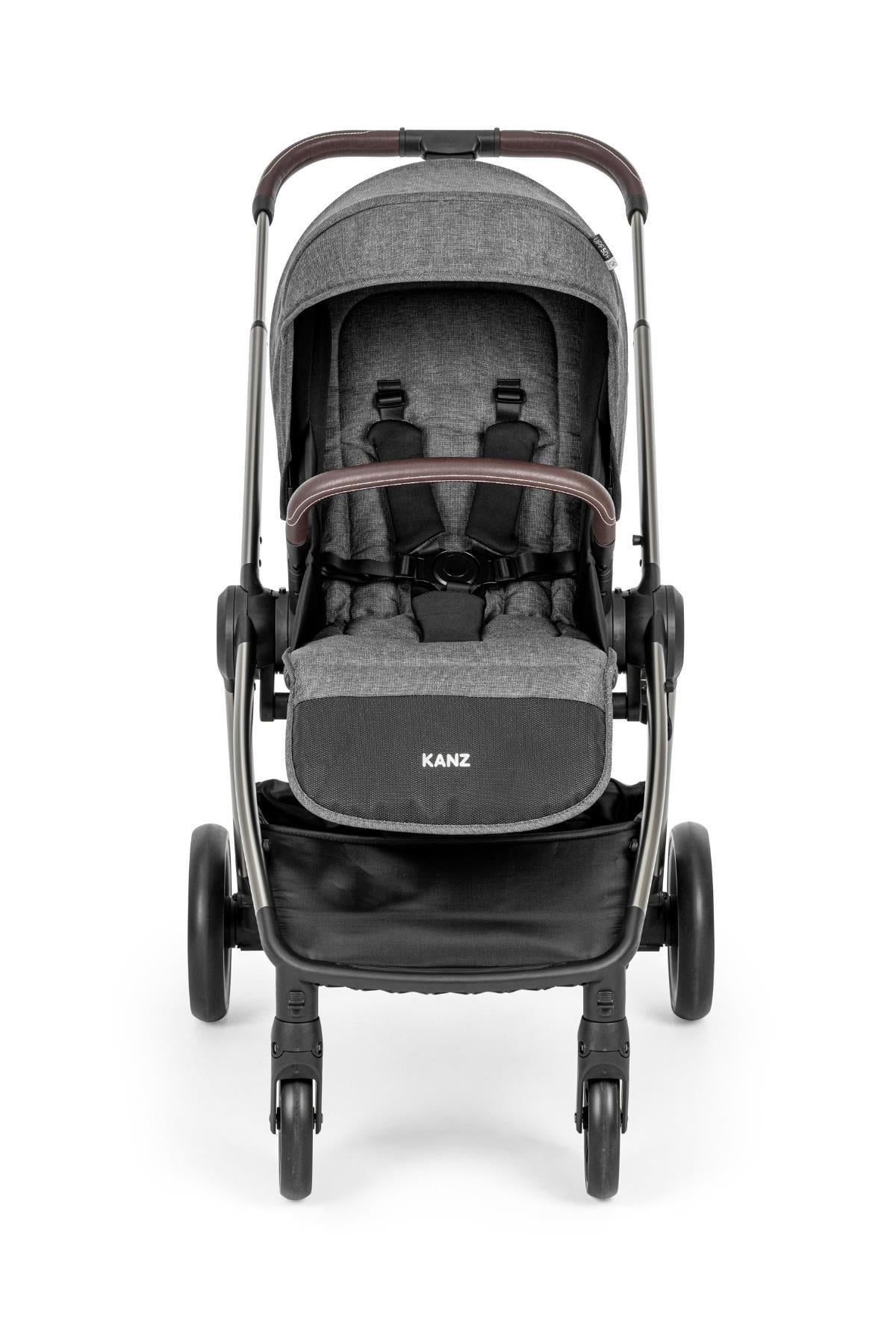 Kanz v-Go2 Travel Sistem Bebek Arabası Gri